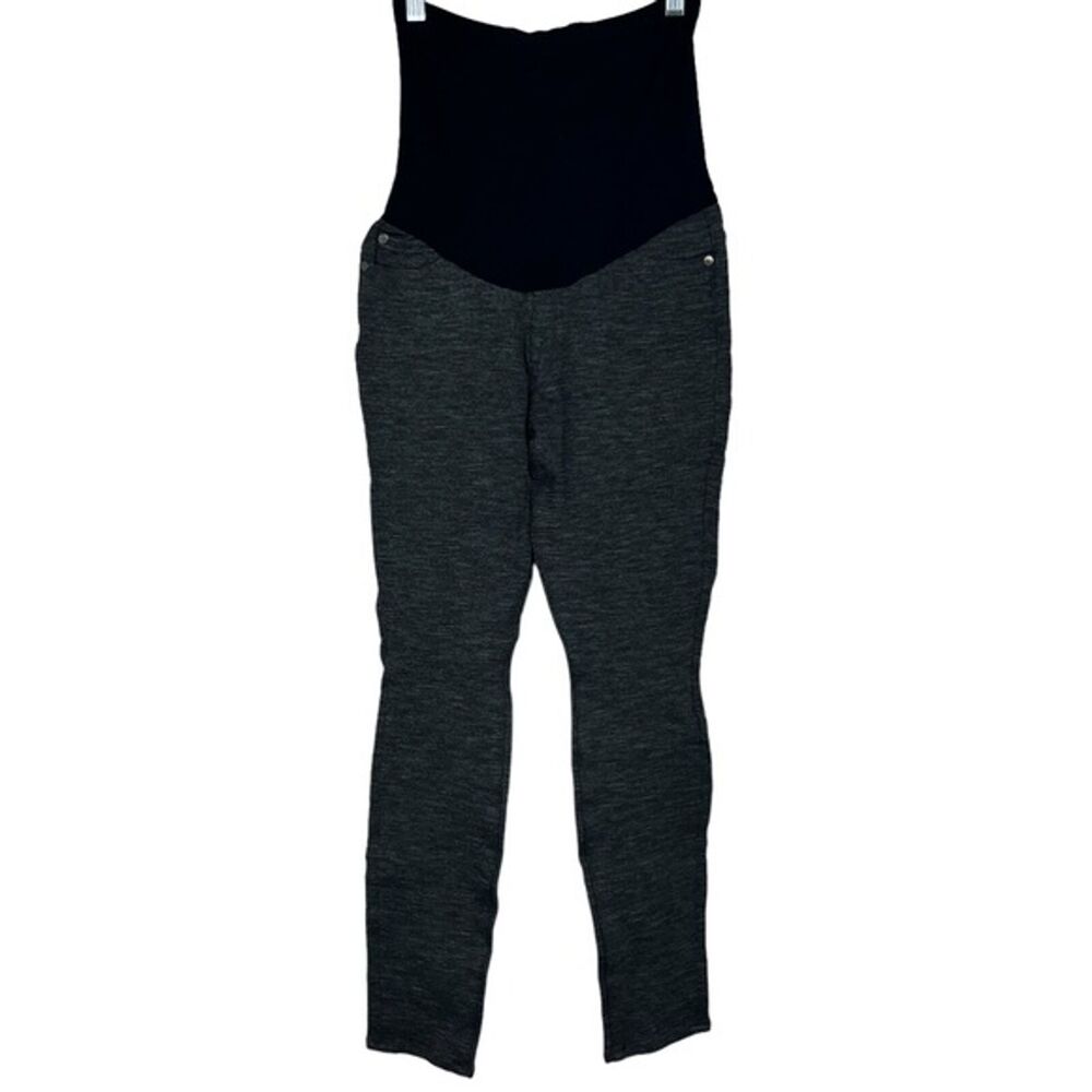 7 SEVEN FOR ALL MANKIND Secret Fit Belly P COLLECTION Gray Maternity Pants sz 26